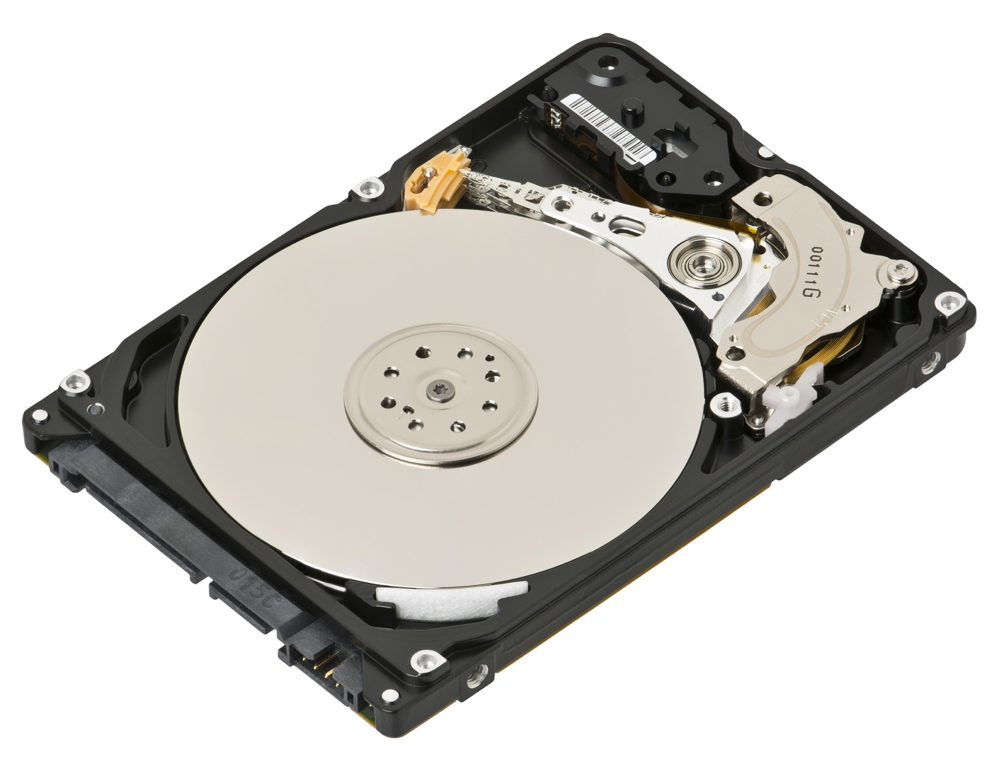 geöfffnete Harddisk